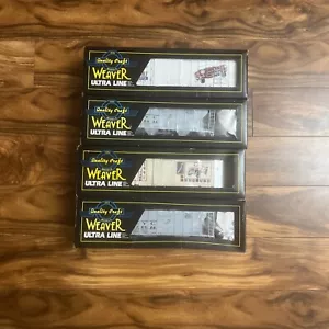 Weaver Ultra Line Set of 4 Freight Cars - Picture 1 of 9
