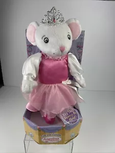 Talking Angelina Ballerina Talk & Twinkle Tutu Light Up Prinzessin Krone Plüsch - Bild 1 von 9