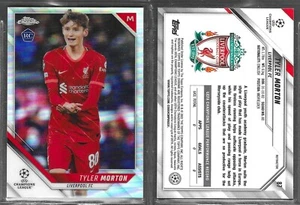 Topps Chrome UCL 2022 #87 Tyler Morton Liverpool RC Refractor - Bild 1 von 1