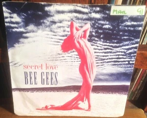 BEE GEES secret love (lp version)*true confessions 1991 UK WARNER BROS 45 - Picture 1 of 4