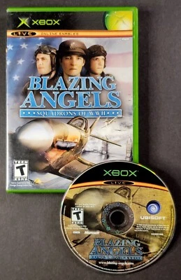 Blazing Angels: Squadrons of WWII (Microsoft Xbox, 2006) No Manual - Image 1 of 2