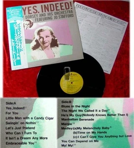 LP Jo Stafford & Tommy Dorsey Yes Indeed (Japan Pressun - Bild 1 von 1