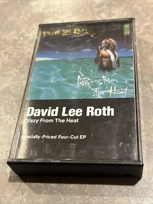 David Lee Roth : Crazy From The Heat - Cassette 1985 Just A Gigolo  ***TESTED*** - Image 1 of 4