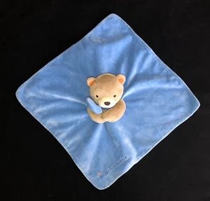Manta de seguridad Magic Years Blue Bear I Love Mommy sonajero amoroso - Imagen 1 de 3