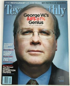 Karl Rove Texas Monthly March 2003 Magazine Alamo Kinky Friedman - Picture 1 of 8