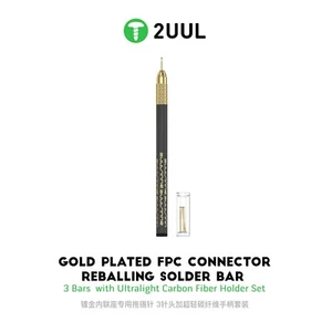 FPC Connector Reballing SolderBar Spare 3 GoldPlated BallHeads SMD 2UUL SC98 UK - Picture 1 of 7