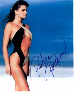 Fotografia firmata Paulina Porizkova autografata 8x10 - Foto 1 di 1