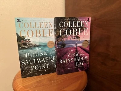 Colleen Coble LAVENDER TIDES Series Trade Paperback Book Lot Pair of Two - Image 1 of 4