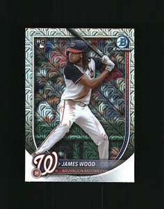 2025 Bowman Mega Box James Wood Mojo Refractor - Washington Nationals #29 - Picture 1 of 2