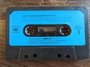 Bruce Springsteen Born in the USA Rare Korean Loose Cassette Tape Free Shipping - Picture 1 of 4