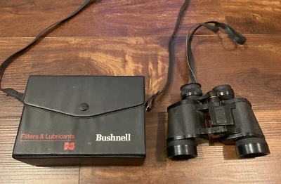 Bushnell Ensign 7x35, Insta Focus Binoculars With Original Case Vintage Cenex - Image 1 of 4