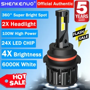 LED Headlight Bulb 9007 White For Ford F250 F350 Super Duty 99-04 Hi-Lo Beam F15 - Foto 1 di 13