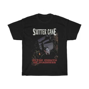 In The Mouth Of Madness, Camiseta Negra, Ficticia Sutter Cane Novela de Horror - Imagen 1 de 3