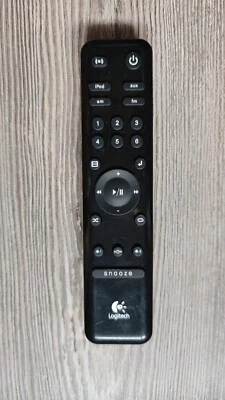 ★ LOGITECH telecommande officielle origine originale AUDIO IPOD AUX RADIO AM FM - Photo 1/2