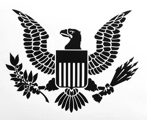 American Eagle Great Seal Symbol Vinyl Decal Sticker for car,truck,laptop,etc. - Foto 1 di 1
