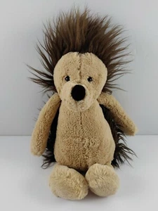Jellycat Bashful Brown Hedgehog Plush Soft Toy Stuffed Animal 12"  - Picture 1 of 2