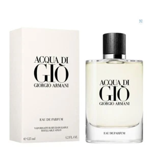 ACQUA DI GIO 125ml PARFUM Refillable Spray For Men By Giorgio Armani - Picture 1 of 1