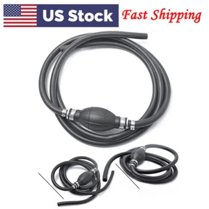 Pactrade Marine Fuel Line Assembly Mercury 5/16"Hose Barbs Primer Bulb Connector - Picture 1 of 7