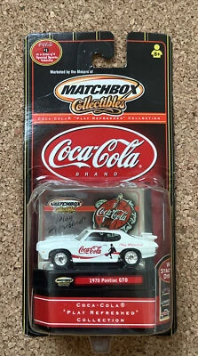 MATCHBOX COLLECTIBLES 1970 PONTIAC GTO / COCA-COLA / 1/64 Scale - Image 1 of 4