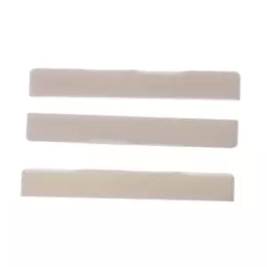 3x Ukulele Bridge Saddles Carved Replacement Parts for - Picture 1 of 8