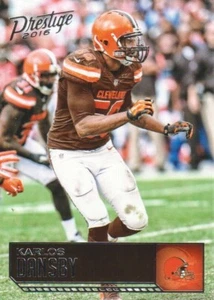 2016 Panini Prestige - KARLOS DANSBY #50 - CLEVELAND BROWNS ๐ - Picture 1 of 1