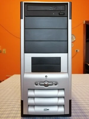 Pc Desktop Mid Tower Intel Core 2 Duo E 6300 Hdd 160 GB Ram 2Gb - Immagine 1 di 4