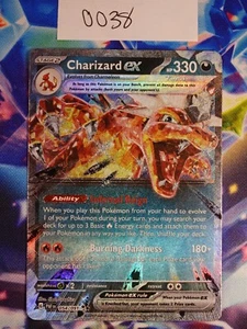 Charizard ex 054/091 Sv: Paldean Fates Holo - Foto 1 di 1