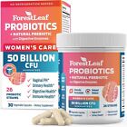 Womens Probiotic 50 Billion CFU with Organic Prebiotics, Digestive Enzymes