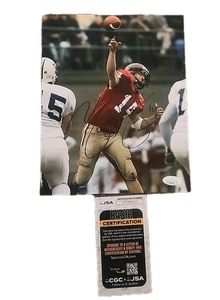 FOTO 8X10 FIRMADA POR RYAN FITZPATRICK HARVARD CRIMSON JSA AUTENTICADA #CF99925 - Imagen 1 de 3