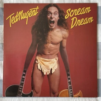 Ted Nugent Scream Dream Vinyl Record NM/NM EPC86111 1980 1st Press - Image 1 of 4