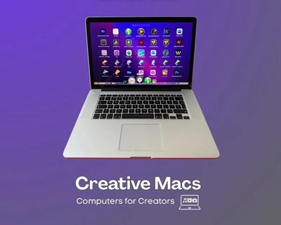 Apple MacBook Pro 15" - 16GB RAM - 512GB SSD - i7  - Logic Pro & Final Cut Pro - Image 1 of 4