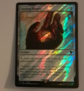 Arcane Signet 335 Surge FOIL NM FINAL FANTASY XIV FFXIV Magic the Gathering MTG - Picture 1 of 2