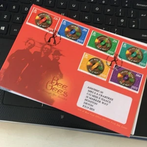 Isle of Man Stamps FDC First Day Cover 1999 Bee Gees Legends of Music AS SCAN - Picture 1 of 1