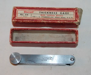 Starrett No. 66 Dickenmessgerät mit Box - Bild 1 von 5