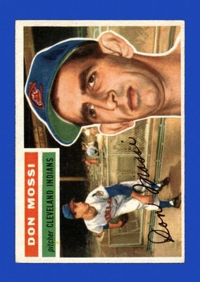 1956 Topps Set-Break # 39 Don Mossi como nuevo (espalda blanca) *GMCARDS* Foto 1 de 2