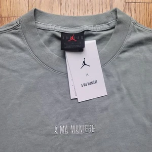 Air Jordan A Ma Maniere Shirt Mens S Green Short Sleeve T-Shirt FD2347-330 - Picture 1 of 9