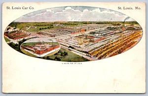 K34/ St Louis Missouri Postcard c1910 St Louis Automobile Factory  75 - Picture 1 of 4
