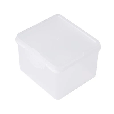 Rectangular Plastic Clear Storage Box Jewelry Beads Collection Container Organiz - Image 1 of 4