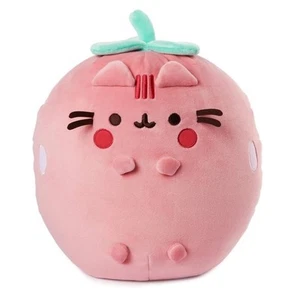 NWT! Pink Pusheen Strawberry Scented Squisheen Fruits Cat Plush - Picture 1 of 1