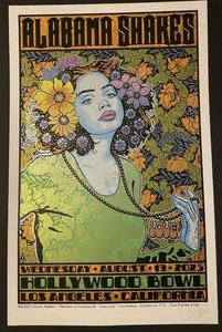 CHUCK SPERRY Alabama Shakes Hollywood Bowl LA Poster Druck 2025 - Bild 1 von 1