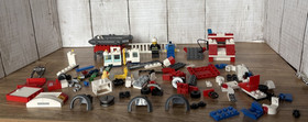 LEGO CITY #7239 Fire Truck Set NOT COMPLETE EXTRA PIECES