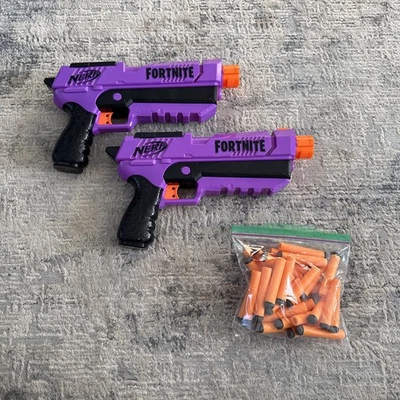 NERF Fortnite DP-E Blaster - Pack of 2 - Image 1 of 4