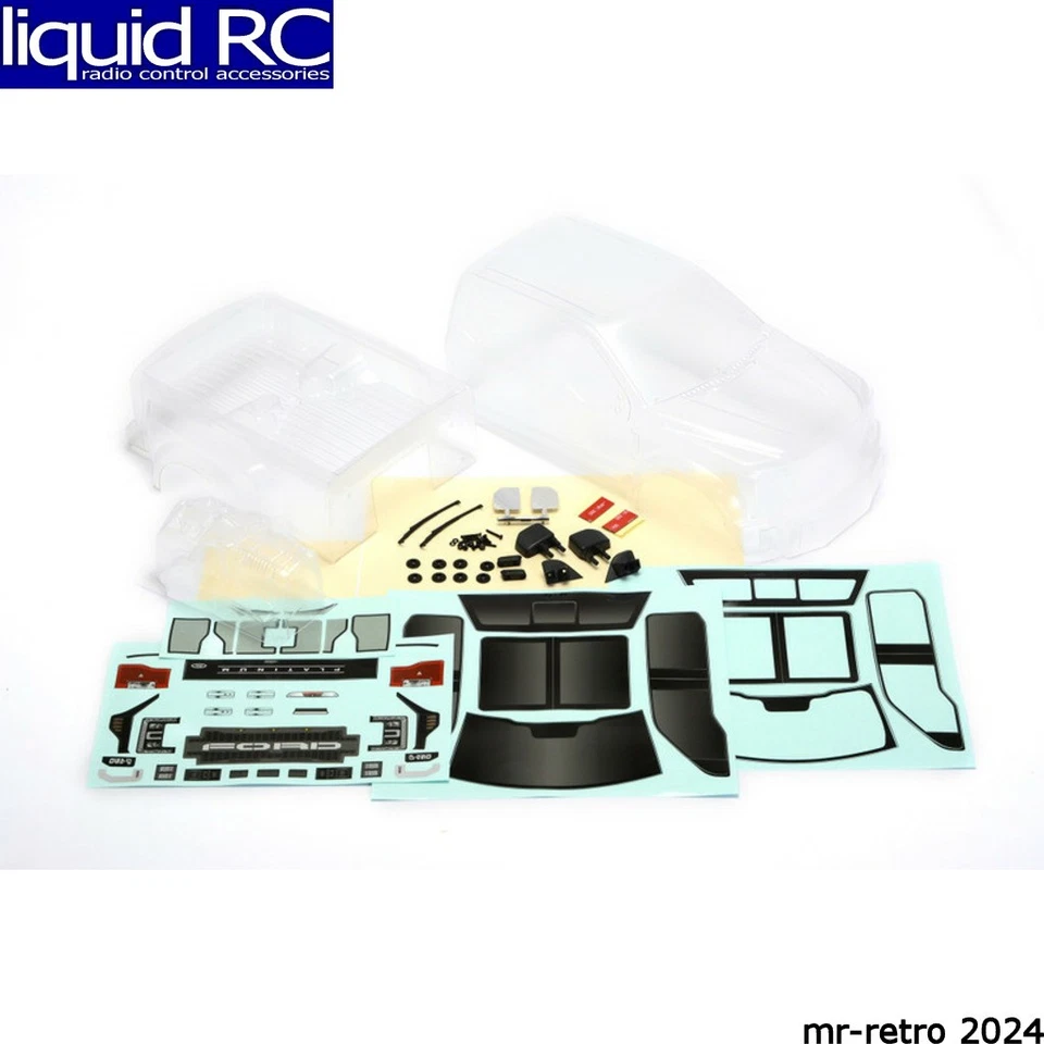 CEN Racing Ford F-450 SD Complete Body Set W/light Bucket Clear Cegcd0903