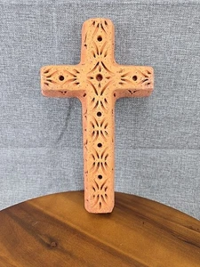 Navajo Decor Lot Artist Made Poetry Incense Ornaments Crucifix Southwest Signed - Picture 1 of 8