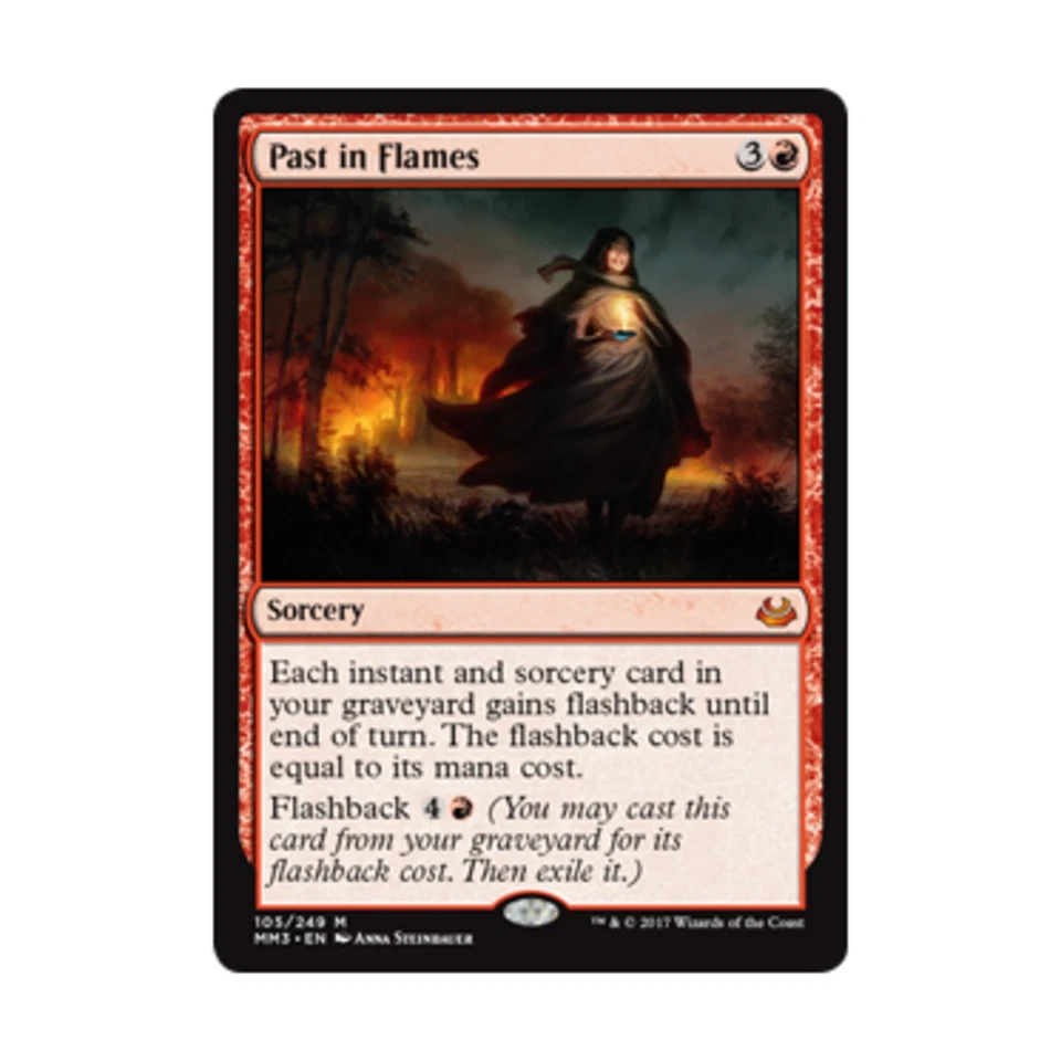 WOTC MTG Modern Masters 2017 Past in Flames (MR) (Foil) NM - Image 1 of 1