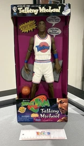 Vintage Space Jam Talking Michael Actionfigur Warner Bros Toys MIB 1996 - Bild 1 von 5