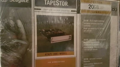 SEAGATE TAPESTOR TRAVAN 20GB ATAPI IDE INTERNAL TAPE DRIVE. Sealed retail kit. - Image 1 of 4