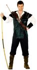 Smiffys Robin Hood Costume, Green (Size M)