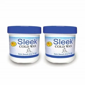 Sleek Cold Wax Hair Remover- 250g X 2 Jars (500g) US Seller - Picture 1 of 4