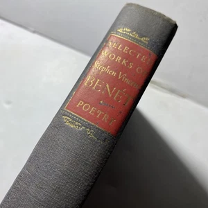 Selected Works of Stephen Vincent Benét - Volume One, Poetry HC - Picture 1 of 9